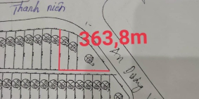 Bán lô góc đường Thanh Niên – An Dương Vương, TP HD, 363.8m2, vị trí cực đẹp, KD