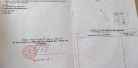 4,5 sào đất gần kcn đất đỏ, huyện đất đỏ