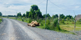 đất vườn Củ Chi 626m2 ngang 15 đường Ba Sa 1ty490