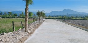 Bán đất đối diện Bưu Điện Lâm Hà Mt đường Hùng Vương 10x20 giá 2.2 tỷ sổ riêng