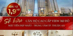 CHỈ CẦN THANH TOÁN 190tr SỞ HỮU NGAY CĂN HỘ TP THUẬN AN. CAM KẾT LỢI NHUẬN 12%
