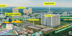 The Peak Garden Căn 2PN, 3PN, Giá 3.2 Tỷ Tặng 3 Chỉ, Chiết Khấu 11.5%, Vay 18 Th