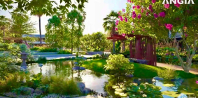 Căn hộ sân vườn sở hữu Lâu Dài, view đẹp, Chỉ 550tr nhận nhà tặng full nội thất