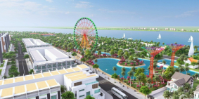 Nhà phố Shophouse Dự án Cồn Khương Diamond City.