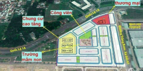 Đất mặt tiền QL1A trung tâm trảng bom giá chủ đầu tư, ưu đãi tặng 15 chỉ vàng