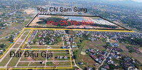 Bán đất đấu giá Hồng Tiến, Phổ Yên, Thái Nguyên. Giá từ 13tr/m2. LH