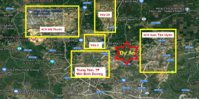 Đất sổ sẵn ngay KCN Nam Tân Uyên mặt tiền đường liên Tỉnh