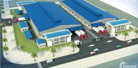 Cho thuê nhà máy mới xây KCN Yên Mỹ, dt 8000m2 đủ công năng nhà xưởng, VP, catee