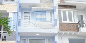 Nhà mặt tiền Nguyễn Cảnh Chân 3.1x10.5gồm 1 trệt 3 lầu sân thượg P.Cầu Kho Q1 gi