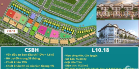 Bán quỹ căn độc quyền, giá gốc CDT tại Sun The Link Sầm Sơn