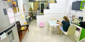 Bán nhà 1 lầu gần hẻm xe hơi 154 Âu Dương Lân Phường 3 Quận 8