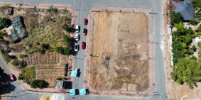 Đất mặt tiền 44A, đường nhựa điện nước hiện hữu, 75m2 full thổ, xây dựng tự do