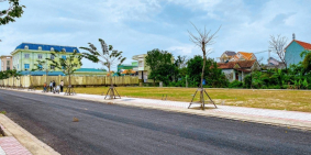 Mặt tiền Lý Thái Tổ dự án Nam Trần Hưng Đạo - thị xã Đức Phổ