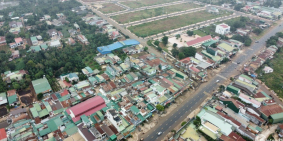 BÁN NHANH 3 liền kề đất thổ cư 150m2 sổ đỏ mặt tiền quốc lộ 26 trung tâm Đắk Lắk