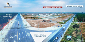 Bán đất nền mặt tiền DT 769, cách sân bay quốc tế Long Thành chỉ 3km.
