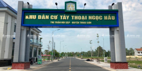Dự án đất nền đã có sổ, KDC Tây Thoại Ngọc Hầu