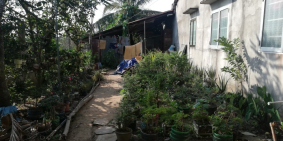 BÁN Đất và nhà mặt tiền đường xe hơi ấp AN THỊ xả mỷ tịnh an, huyện chợ gạo