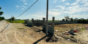 Bán đất Củ Chi mặt tiền đường Đoàn Thị Mối 2 lô liên kề 1031m2 giá 2ty1 SHR