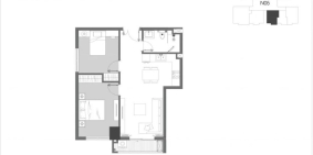 Bán căn 2PN 63m2 gần phố cổ, thiết kế cực đẹp, tiện ích đầy đủ - Có gia lộc.