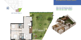 Bán căn hộ Calla Apartment – Tặng 90m2 sân vườn 033.216.8585