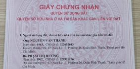 Nhà liền kề cần bán sau lưng mặt tiền đường quốc lộ 13