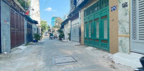 Bán nhà đường Hòa Bình, Quận Tân Phú / 58M2 (4x14.5) / 4 TẦNG / HẺM XE TẢI 7M