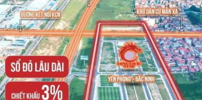 Sổ luôn vàng trao tay- Độc quyền quỹ lô ngoại giao Long Châu Star hướng vườn hoa