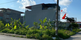 bán lô góc 380m, ngnag 18,5m,  chung cư tổ 6 thị trấn an dương, AD, hải phòng