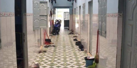 Chính chủ cần sang gấp 2 dãy trọ và 300m2 đất chỉ 750tr ngay kcn.liên hệ: 039.22