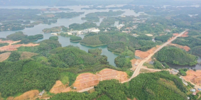 Bán đất thị trấn Yên Bình - Yên Bái, nằm trong quần thể Flamingo Thác Bà,12tr/m2