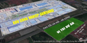 Bán đất tại khu công nghiệp Yên Phong,Bắc Ninh