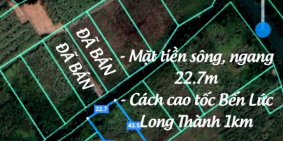 Bán 1.000m2 Mặt Tiền Sông Phước Khánh Nhơn Trạch Đồng Nai