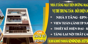 Chính Chủ Bán Nhà 5 Tầng Mặt Tiền Đường Mạc Thị Bưởi - Đối Diện JOLLIBEE