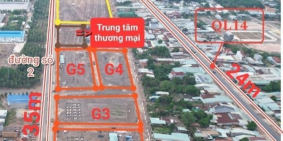 Mở bán đợt đầu Shop House, liền kề ngay QL 14, Tân Thành, Đồng Xoài, Bình Phước