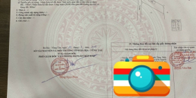 Chủ cần tiền bán gấp 1 sào mặt tiền đường nhựa Long Tân , Đất Đỏ , ngang 18,7m