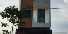 bán nhà phố 2 tầng gần khu công nghiệp Long Hậu