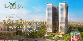 Căn hộ Lavita Thuận An mặt tiền Đại Lộ Bình Dương 2PN, 2WC 69m2 giảm còn 1,9 tỷ