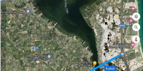 Cam Hải Tây - Cam Lâm 6,5tr/m2 Full Thổ Cư mặt tiền 19m