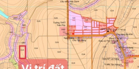 Đất nền sổ sẵn có 100m2 thổ cư tại Hớn Quản, Bình Phước