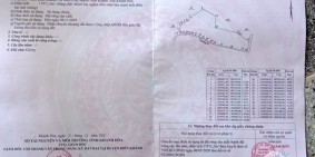 BÁN ĐẤT XÃ DIÊN HÒA DIỆN TÍCH LỚN GẦN KHU CÂU CÁ HÒN THỊ - GẦN ROSY SUN HILL