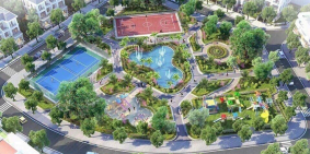 Bán lô shophouse mặt chợ Hưng Hoá dự án River city Tam Nông, Phú Thọ