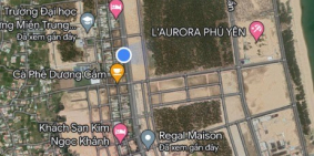 Mặt Tiền Đại Lộ Hùng Vương 42m TP Tuy Hòa ngay Dự án Shophouse Regal Maison,5x20