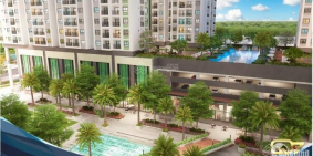 Căn hộ đường Đào Trí Q7 Saigon Riversidr sắp nhận nhà 2PN giá 2,4 tỷ/ căn 70m2