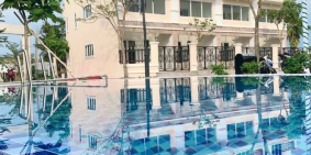 Nhà xây sẵn TP Tân An khu biệt thự Phú Gia