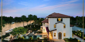 Biệt thự vườn ven sông Quận 9 Saigon Garden Riverside Villas giá 21 triệu/m2