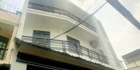 Nhà rộng 4 tầng, hẻm xe hơi thông. Tân Kỳ Tân Quý, Tân Phú. 6,5 tỷ