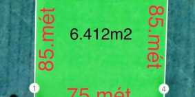 Hàng hiếm bán 6412m2 đất lúa mặt tiền QL61C, Vị Thuỷ, Hậu Giang.