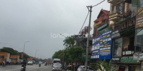 Bán nhà mặt phố đường gom Tây Bầu - Kim Chung - Đông Anh, đường xe buýt đua