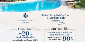 Biệt thự biển Long Hải chỉ với 5tỷ5 sở hữu ngay,trực diện biển và sở hữu lâu dài