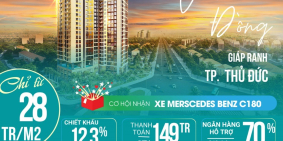 Chỉ Thanh Toán 149 TRIỆU Đợt 1 Có Căn Hộ Giáp Ranh TP THỦ ĐỨC